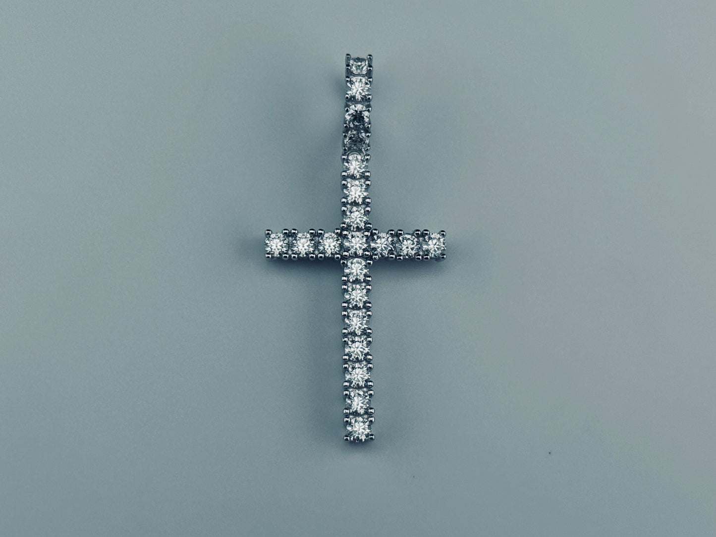ICED OUT CROSS PENDANT