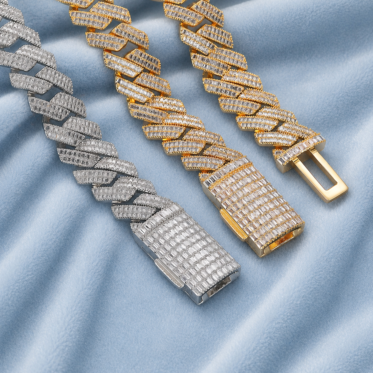 20MM BAGUETTE CUBAN CHAIN