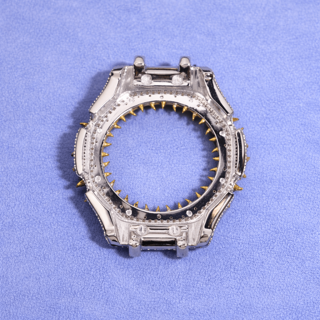Moissanite Bezel Cover – Compatible with GA - 2100 - Style Watches (Aftermarket) - jewelryresell