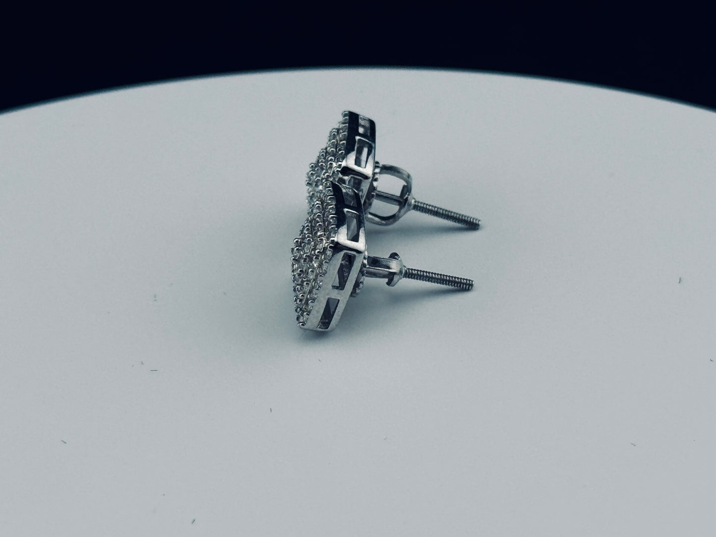 ICED OUT HIP-HOP EARRINGS