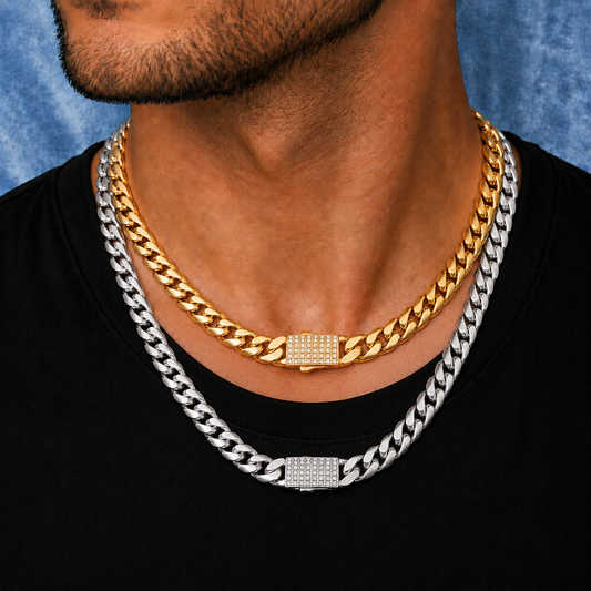 Cuban Iced Clasp Chain