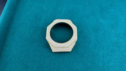 Moissanite Bezel Cover – Compatible with GA-2100-Style Watches (Aftermarket)