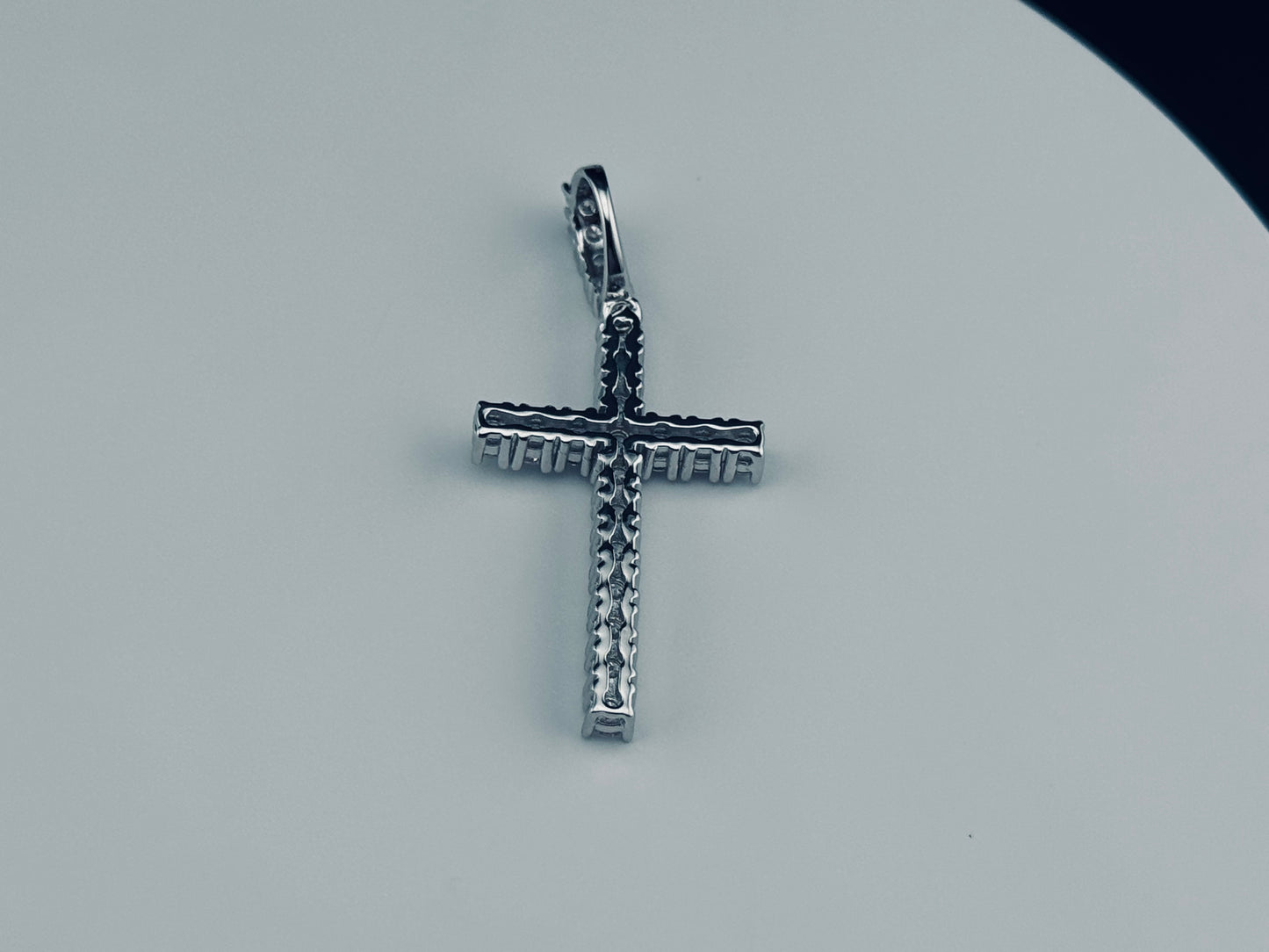 ICED OUT CROSS PENDANT