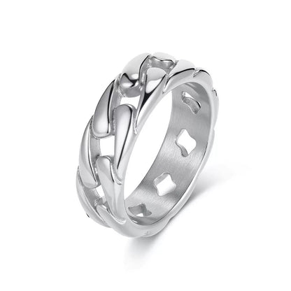 CUBAN RING 7MM - jewelryresell