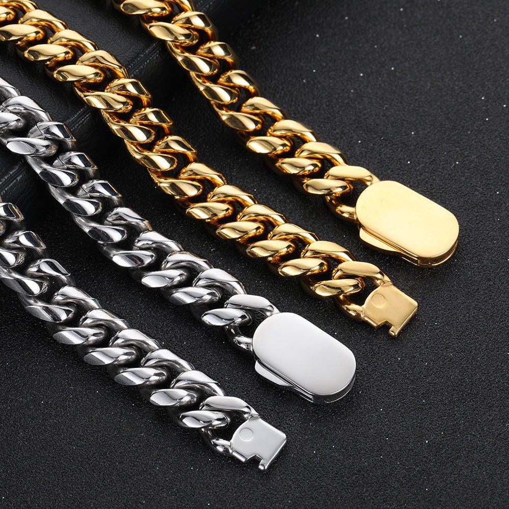 CUBAN LINK CHAIN 12MM - jewelryresell