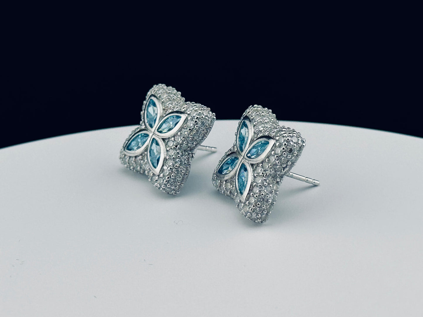 ICED OUT UNIQUE EARRINGS