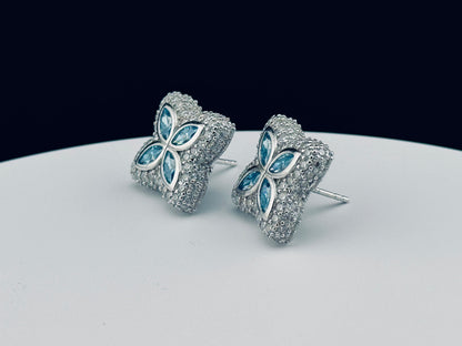 ICED OUT UNIQUE EARRINGS