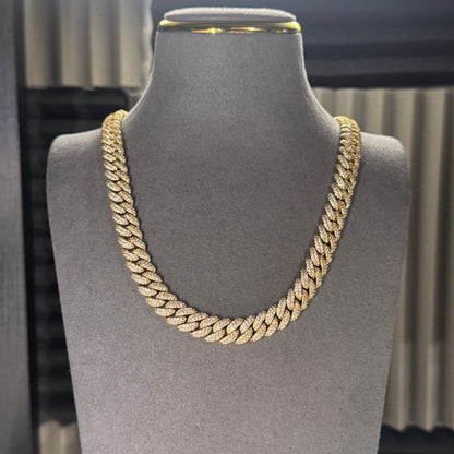 10MM CUBAN CHAIN BOX CLASP 5A CZ