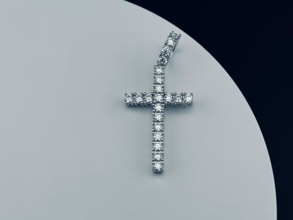 ICED OUT CROSS PENDANT