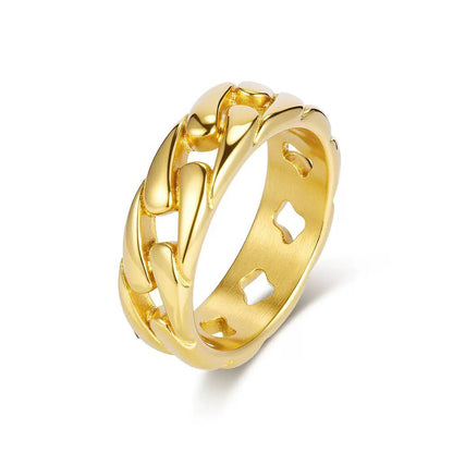 CUBAN RING 7MM - jewelryresell