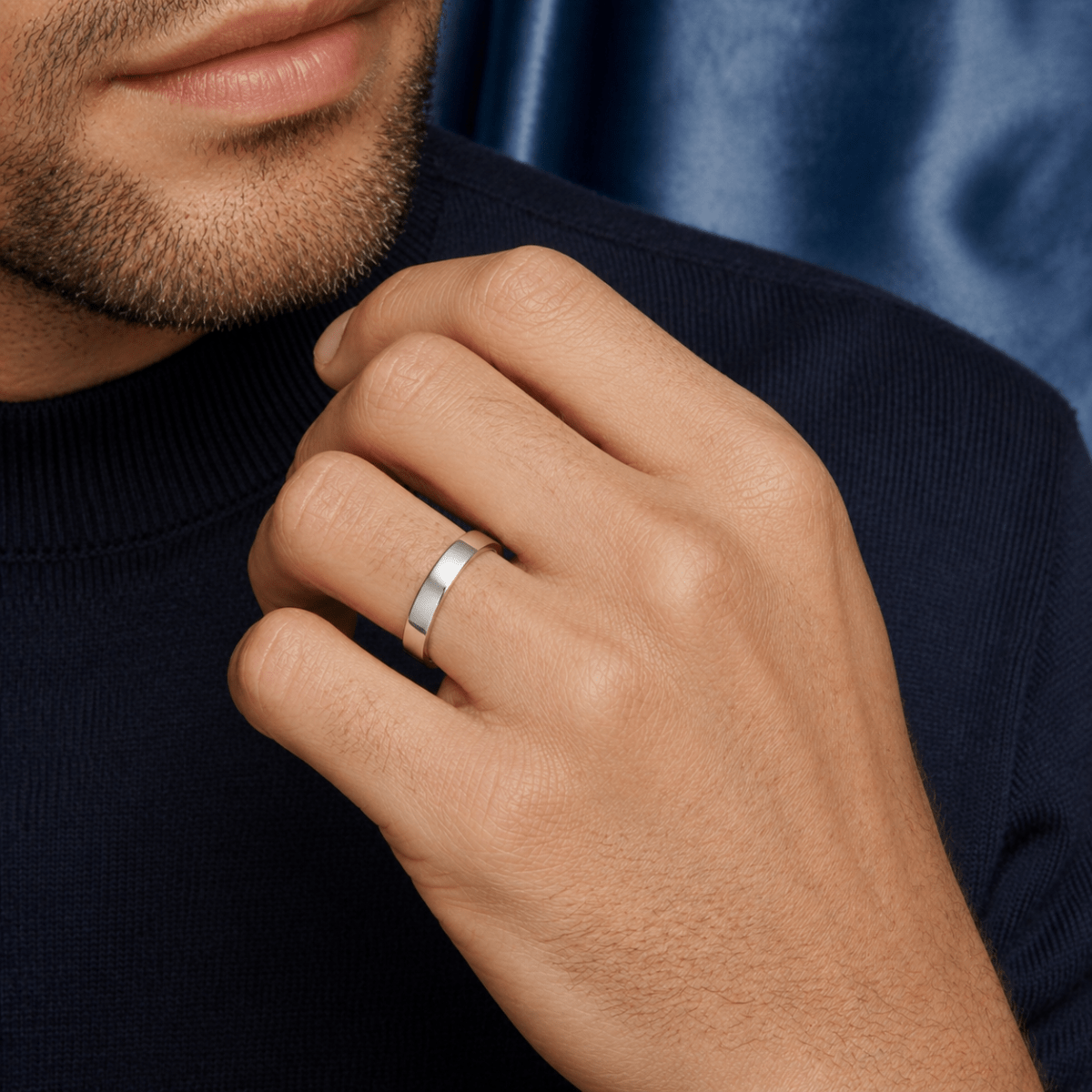 CIRCLE RING 4MM - jewelryresell