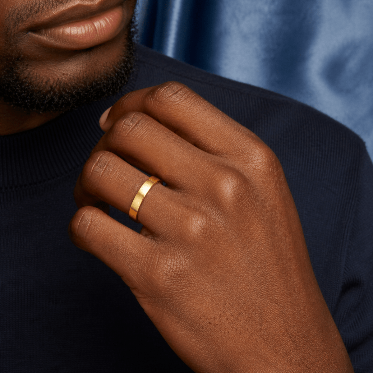 CIRCLE RING 4MM - jewelryresell