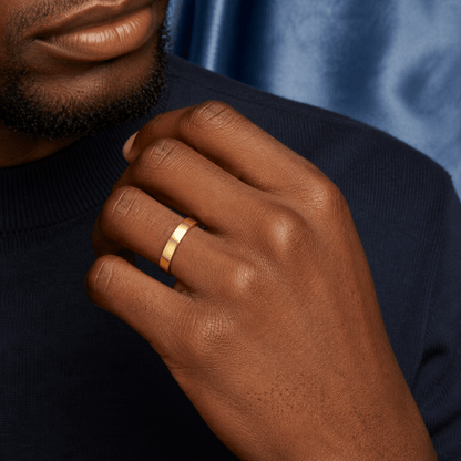 CIRCLE RING 4MM - jewelryresell