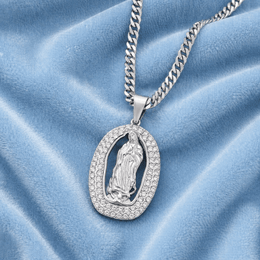 SAINT MARY PENDANT 5A CZ