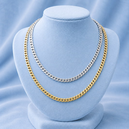5MM CUBAN CHAIN LOBSTER CLASP
