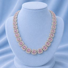 12mm Colored Baguette Chain 5a CZ