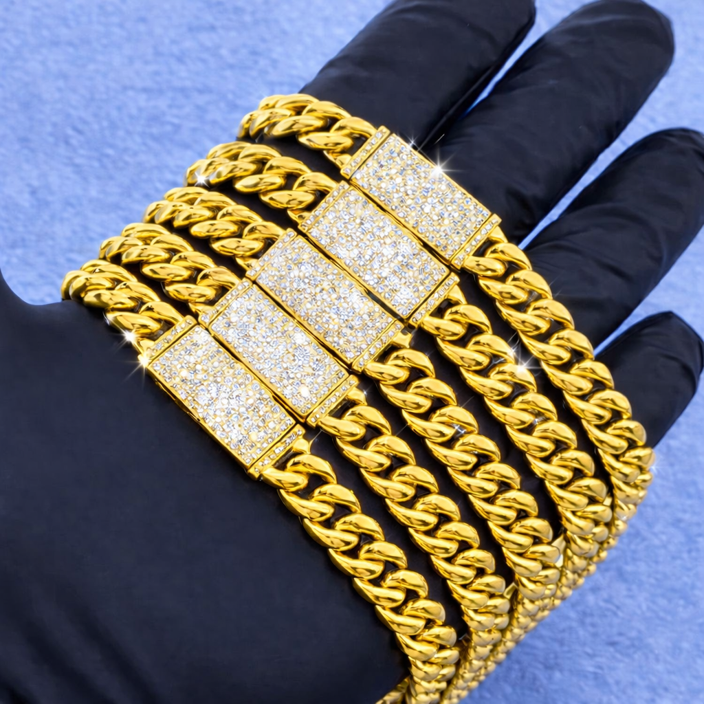 8MM ICE CUBAN CHAIN