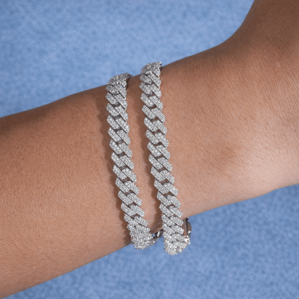 8mm Cuban Chain bracelet - jewelryresell