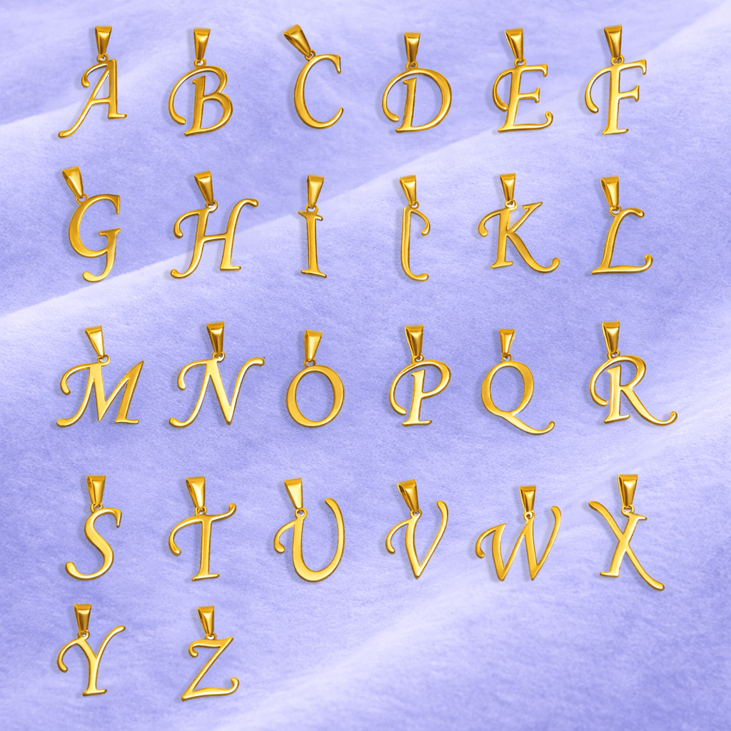 LETTER PENDANT - jewelryresell