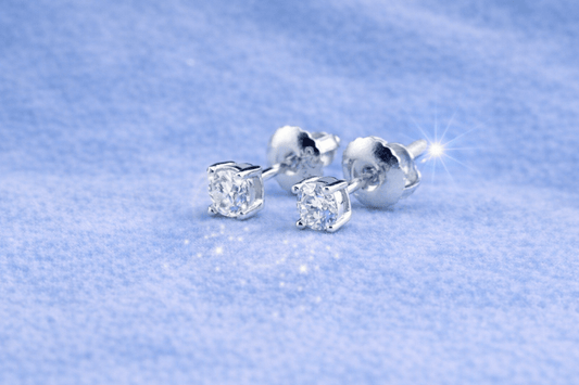 3mm STUD EARRINGS - jewelryresell