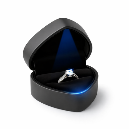 Heart Led Ring/Earring box