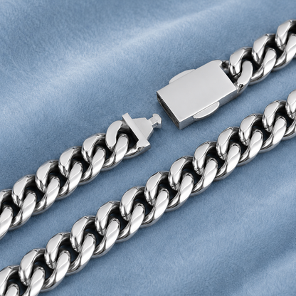 Cuban Cross Clasp Bracelet