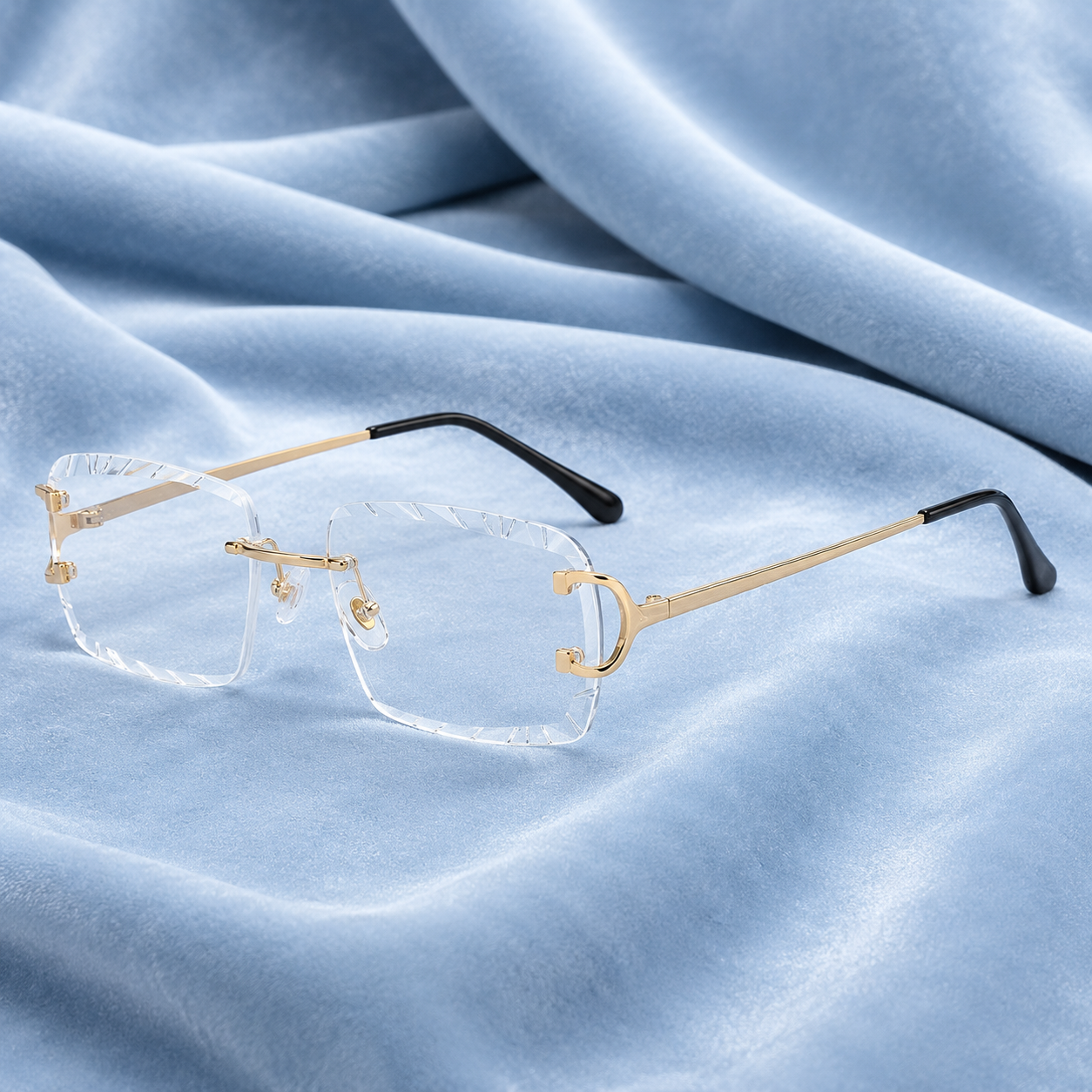 clear glasses
