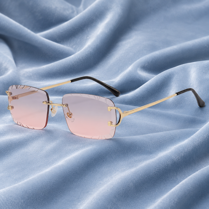 Pink/Grey Glasses