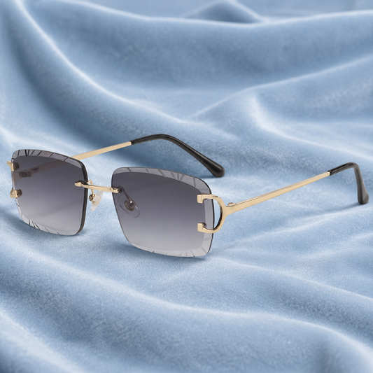 Purple / Gold Glasses