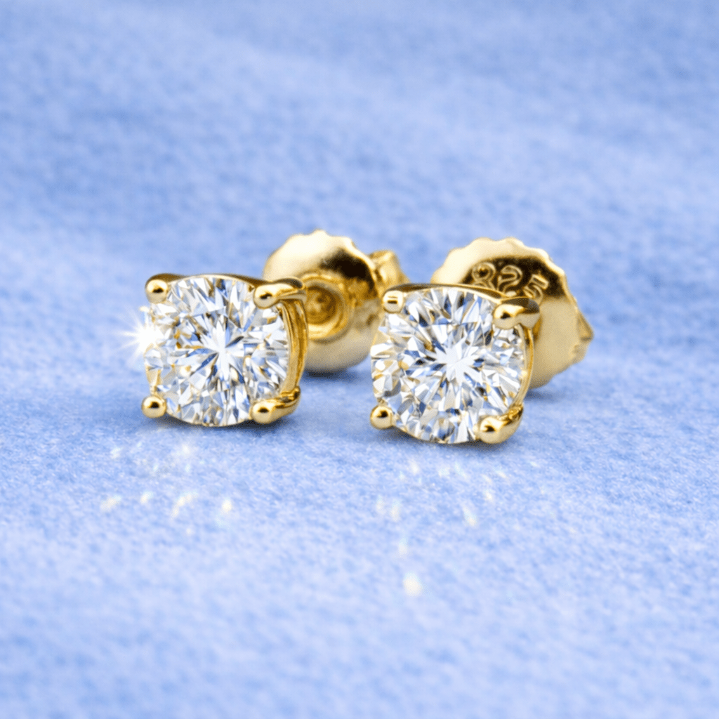 5mm STUD EARRINGS - jewelryresell