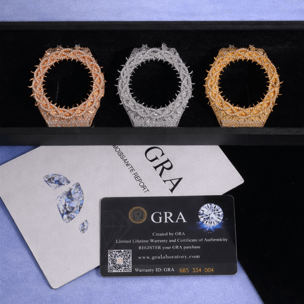 Moissanite Bezel Cover – Compatible with GA - 2100 - Style Watches (Aftermarket) - jewelryresell