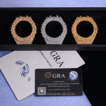 Moissanite Bezel Cover – Compatible with GA - 2100 - Style Watches (Aftermarket) - jewelryresell