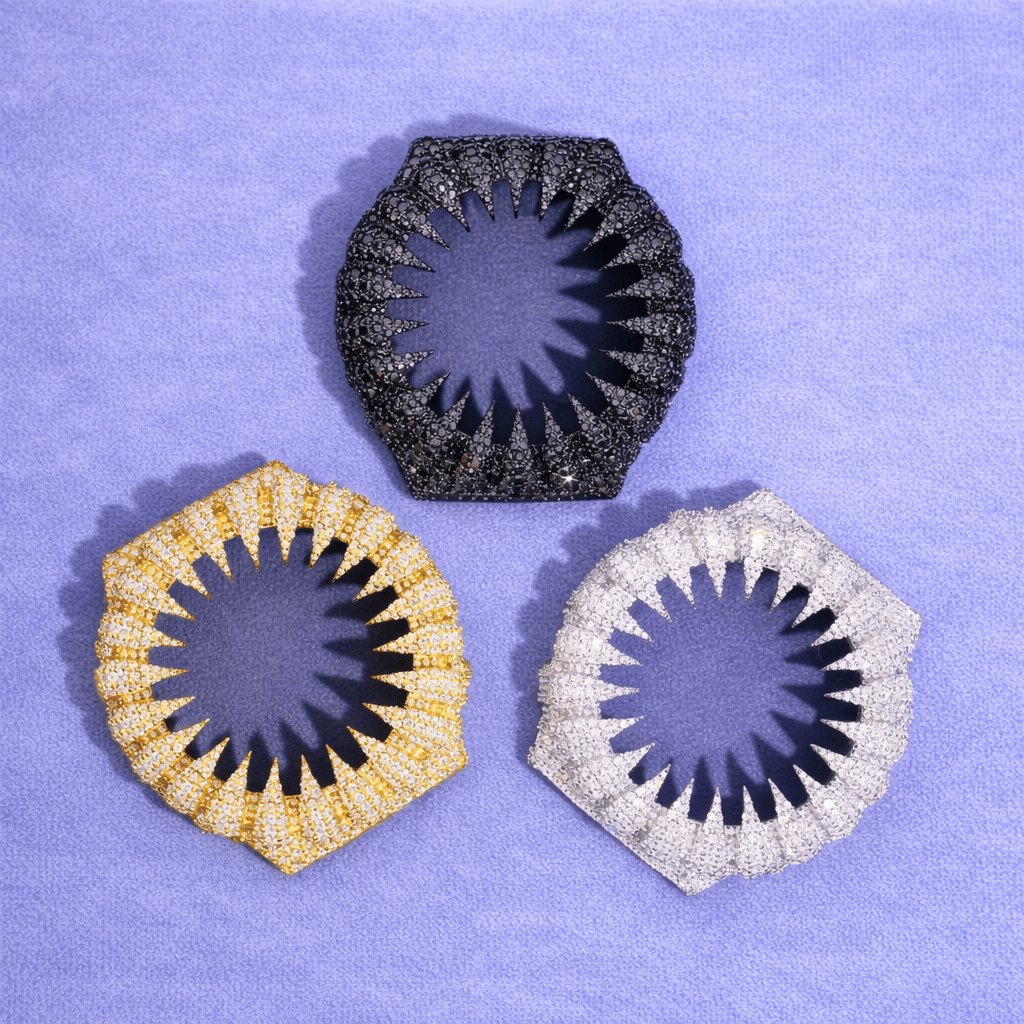 Moissanite Bezel Cover – Compatible with GA - 2100 - Style Watches (Aftermarket) - jewelryresell