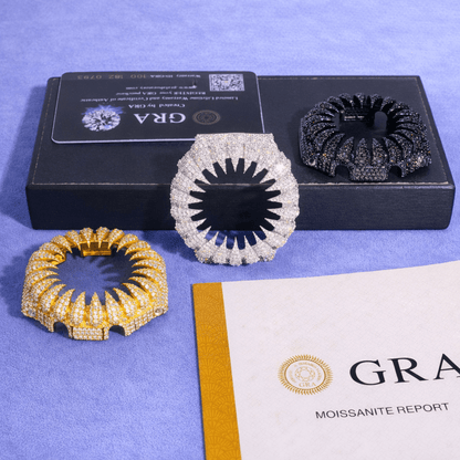 Moissanite Bezel Cover – Compatible with GA - 2100 - Style Watches (Aftermarket) - jewelryresell