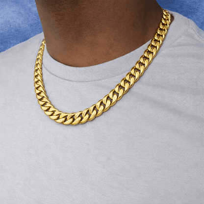 CUBAN LINK CHAIN 12MM - jewelryresell