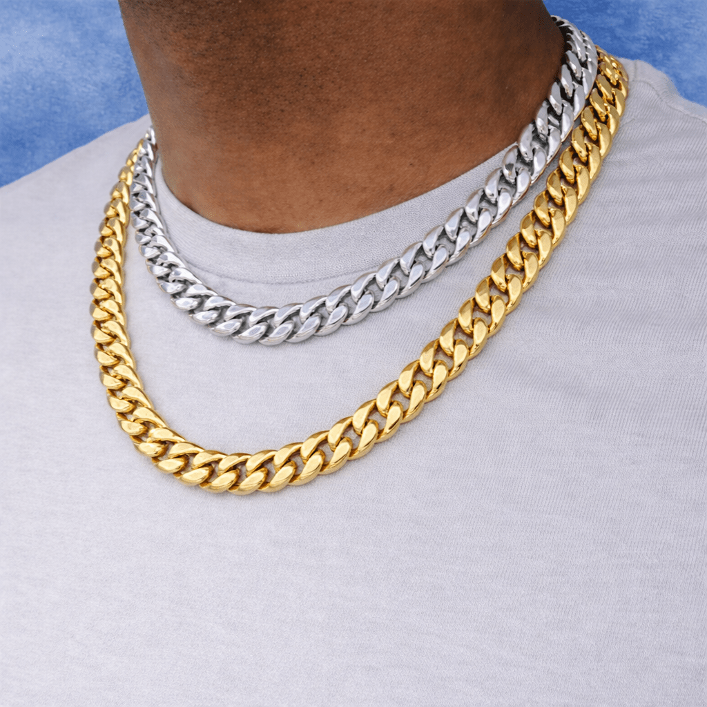 CUBAN LINK CHAIN 12MM - jewelryresell