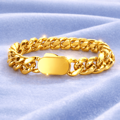 CUBAN LINK BRACELET 12MM - jewelryresell