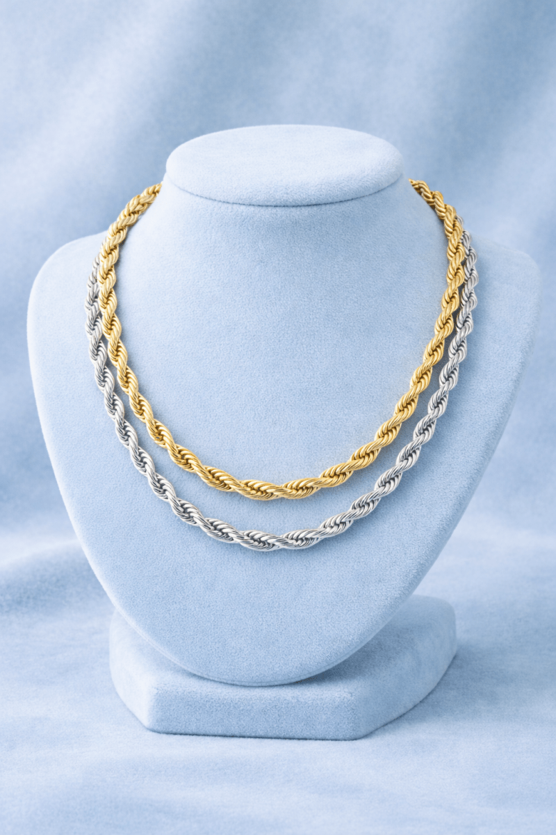 5MM ROPE CHAIN - jewelryresell