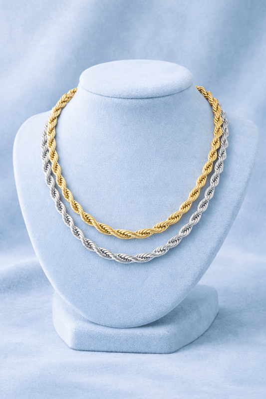 5MM ROPE CHAIN - jewelryresell