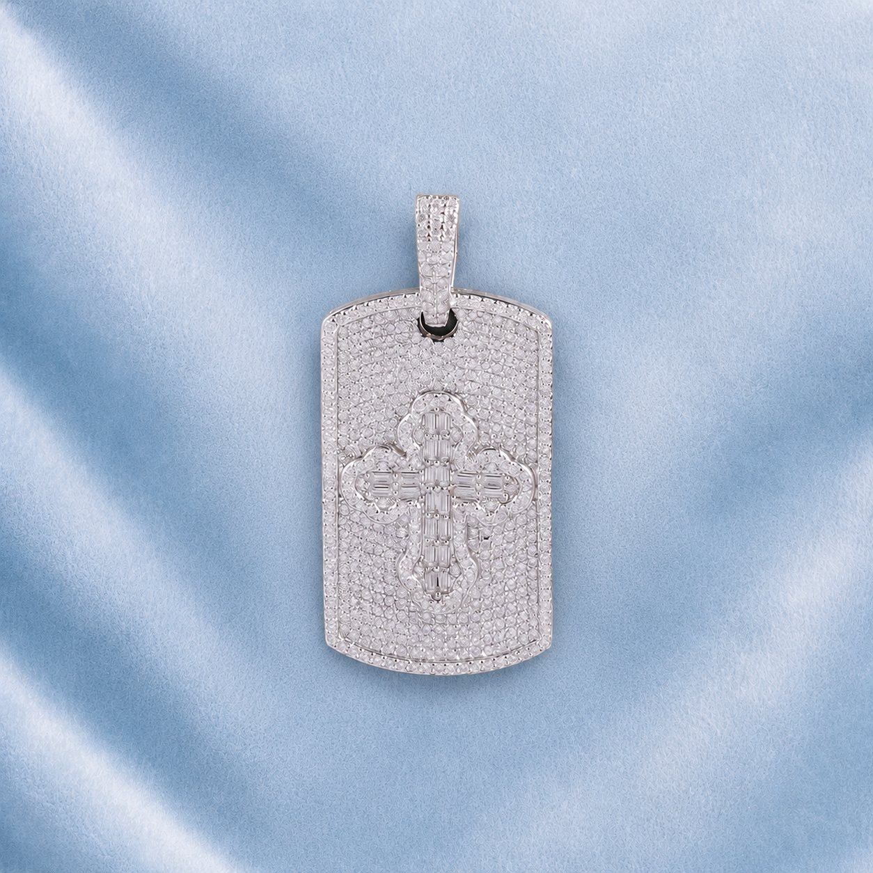 CROSS DOG TAG PENDANT