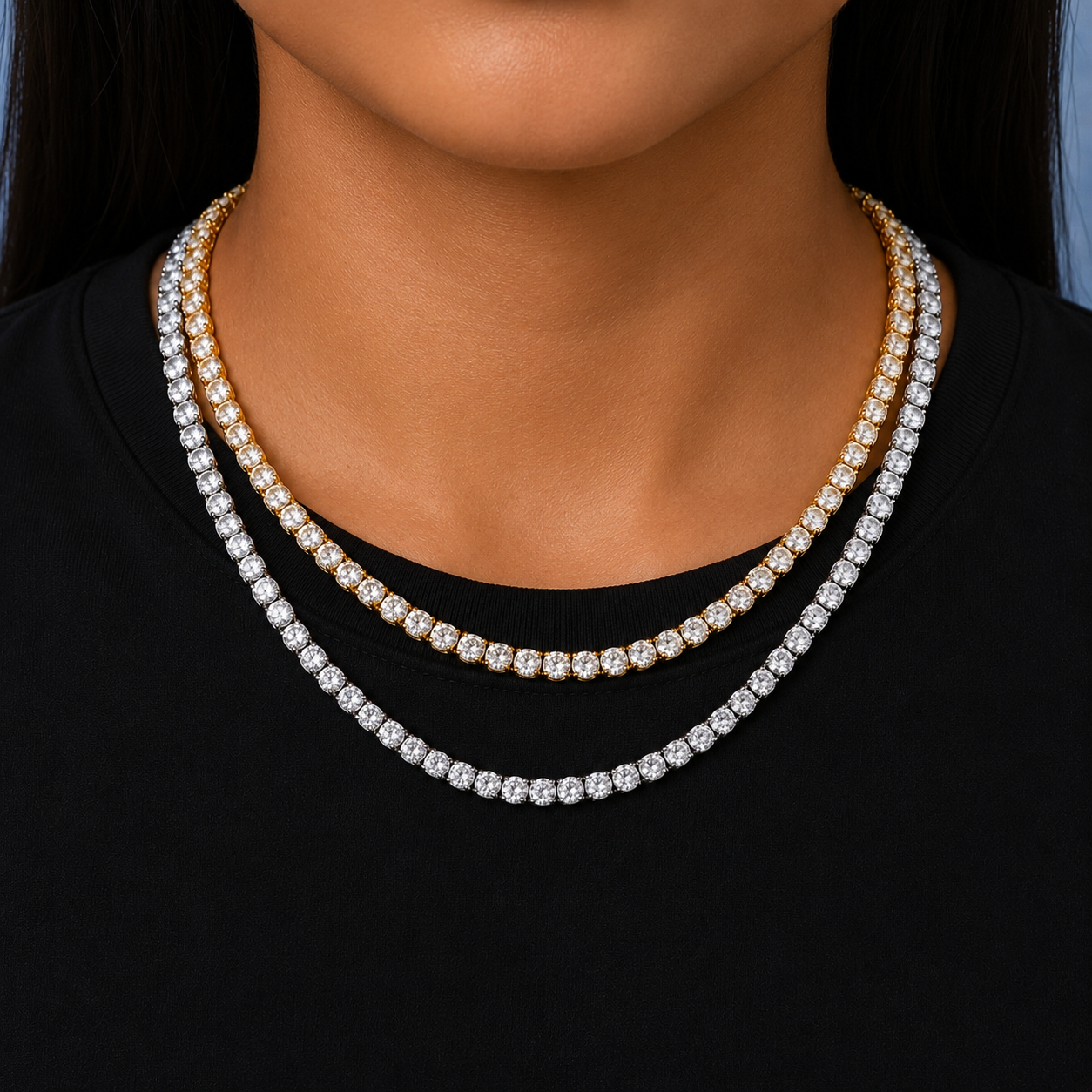 ICED TENNIS CHAIN