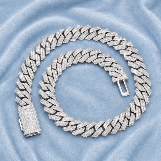 20MM BAGUETTE CUBAN CHAIN