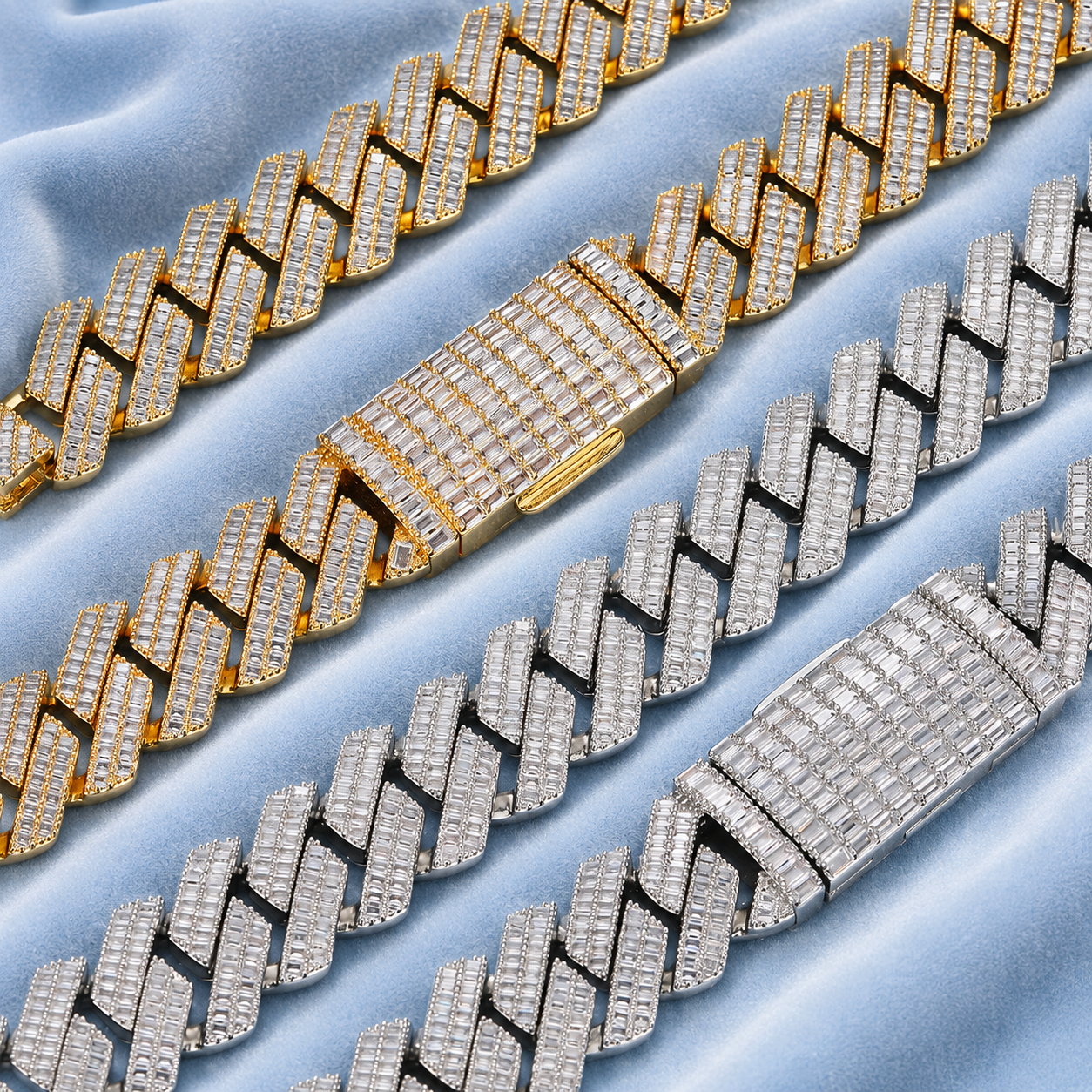 20MM BAGUETTE CUBAN CHAIN