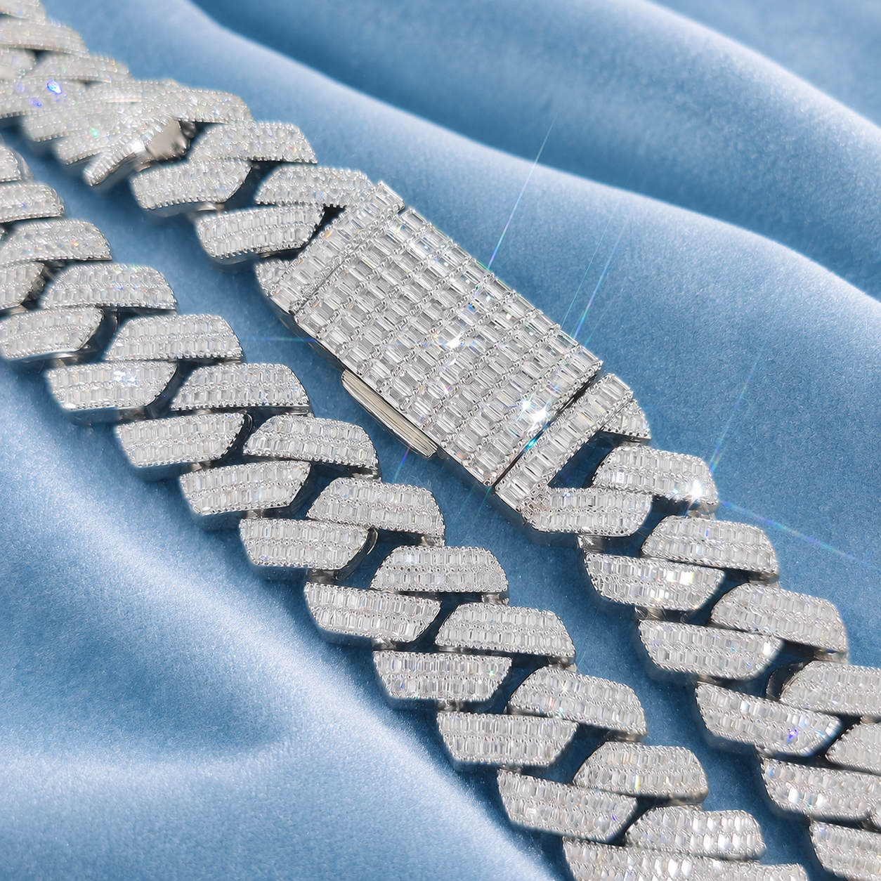 20MM BAGUETTE CUBAN CHAIN