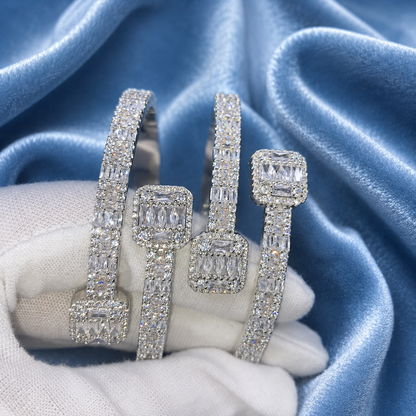 Baguette Cuff Bracelet
