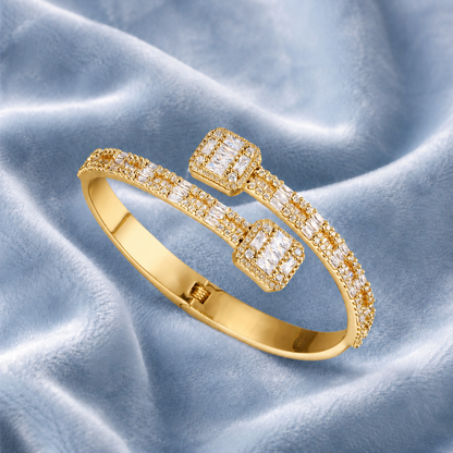 Baguette Cuff Bracelet