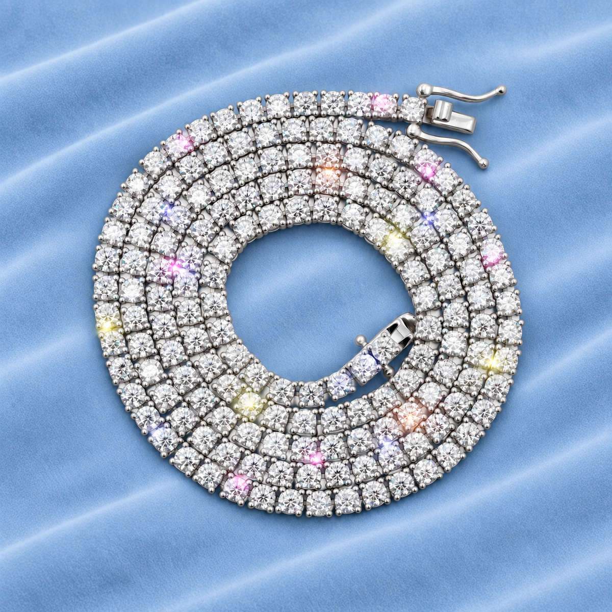 TENNIS CHAIN VVS MOISSANITE