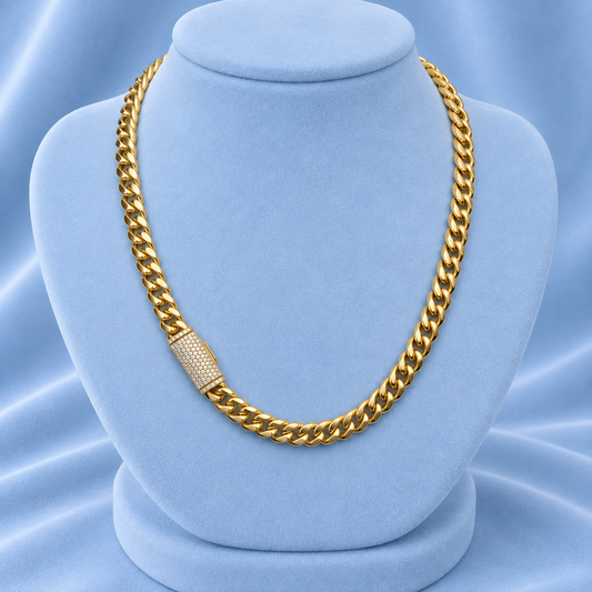 8MM CUBAN CHAIN VVS MOISSANITE