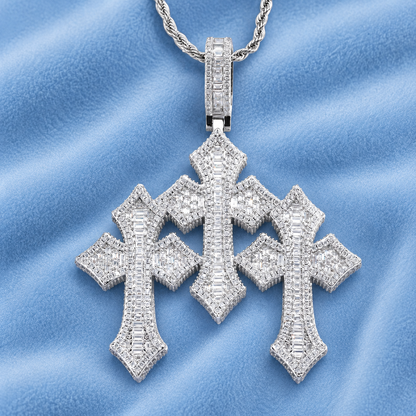 triple Cross Pendant