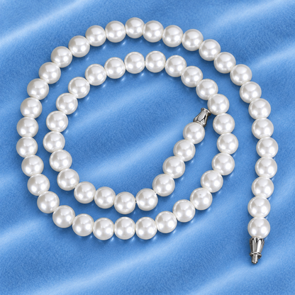 PEARL CHAIN TWIST LOCK CLASP 8mm